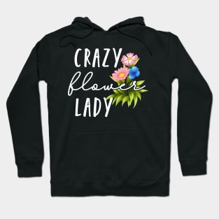 Crazy Flower Lady Hoodie